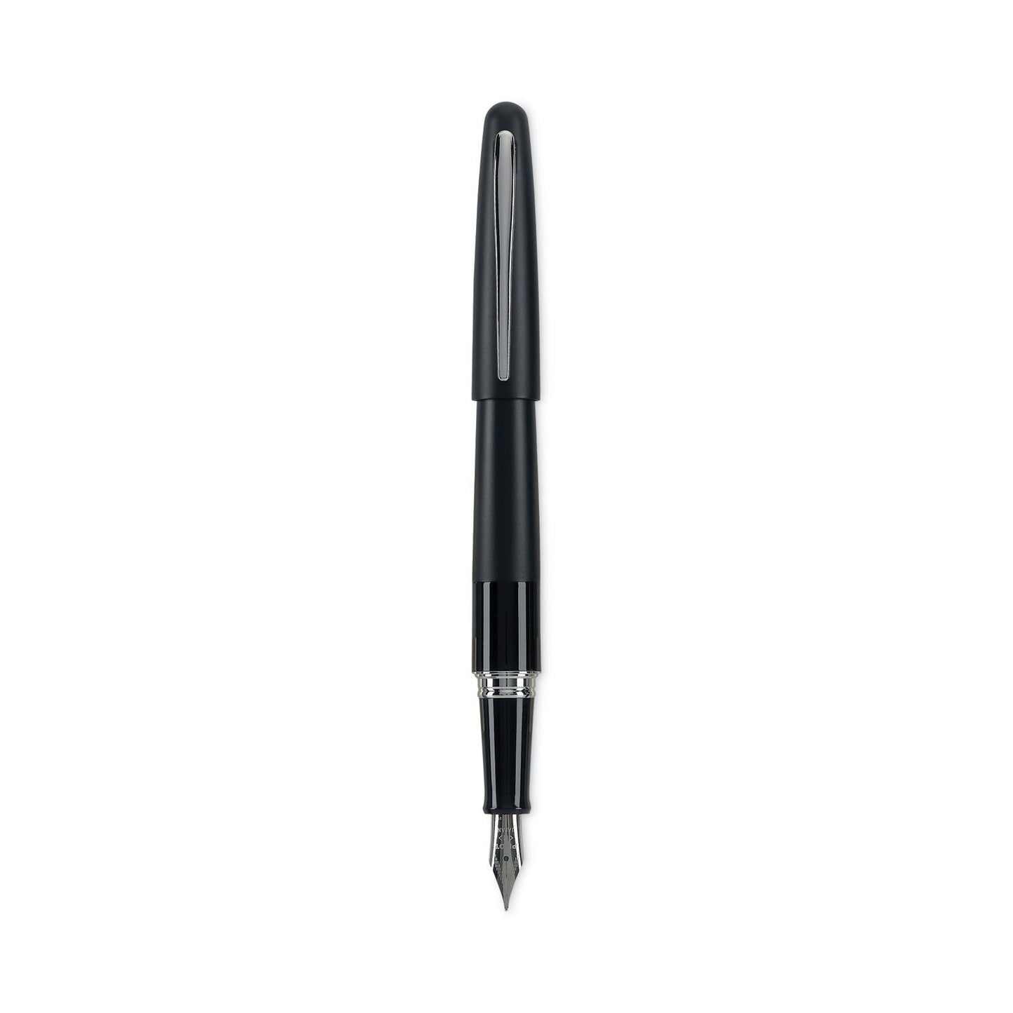 Pilot MR Metropolitan Collection Fountain Pen, Medium 1 mm, Black Ink, Black