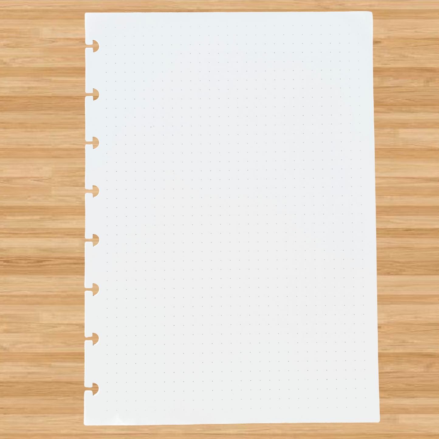 Dot Grid Discbound Notebook Insert - A5 Junior - Dot Grid - Fountain Pen Friendly Paper