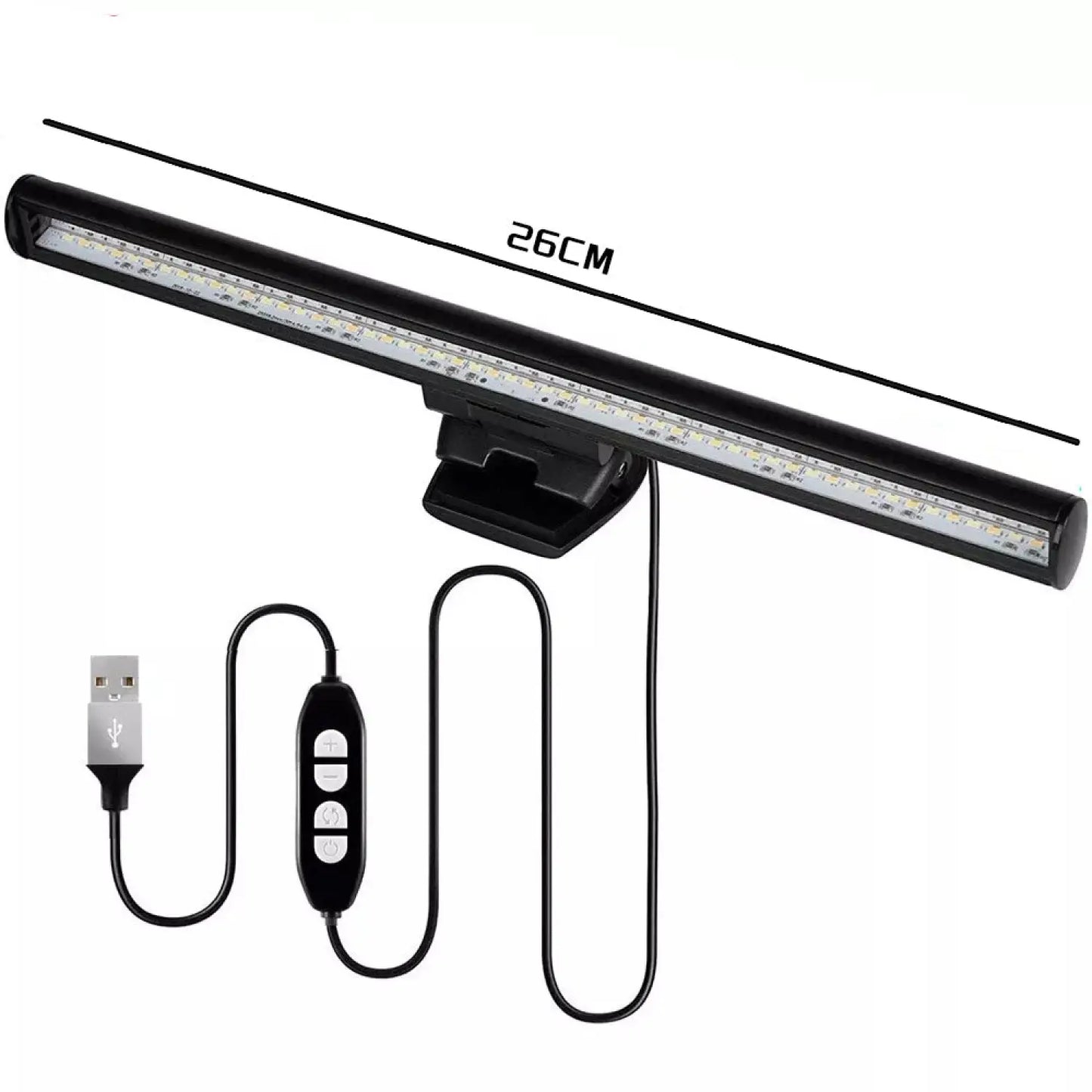 Clip-On Monitor Light Bar with USB Powered and 3 Color Modes